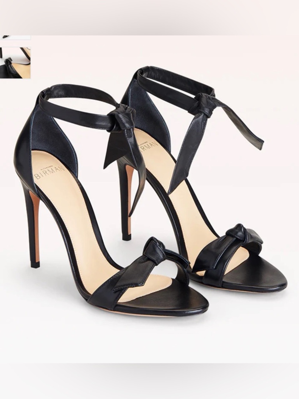 Alexandre Birman - Clarita 100 Black NWT 37